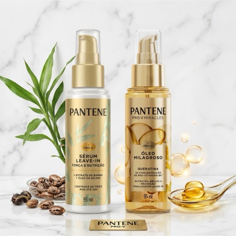 kit Pantene Óleo Milagroso + Sérum 95ml