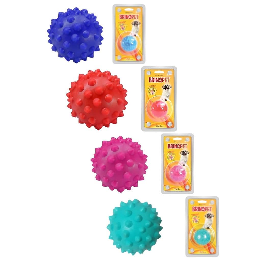 Brinquedo Pet Bola Maciça Pet Aroma Cravo 60mm Escolha a Cor Brinqpet