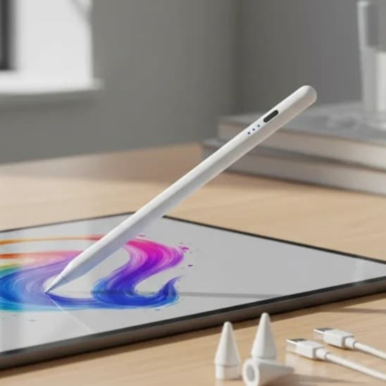 1/2 Canetas Stylus Universal Para Android/iOS-Lápis Capacitivo Tablet Com Tela De Toque