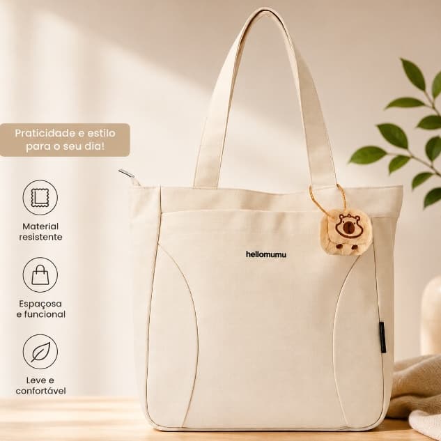 Bolsa Sacola Feminina de Ombro Grande Dia a Dia espaçosa Elegante para Trabalho Praia