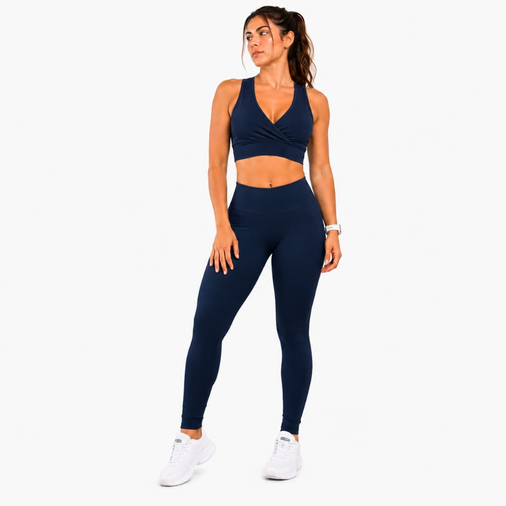 Conjunto Fitness Top Bojo Removível e Calça