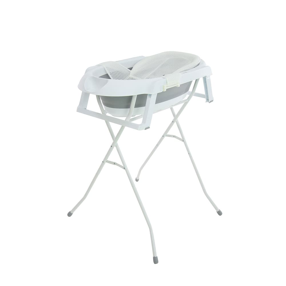 Banheira de Bebê com Suporte Smile Safety 1St Redutor de RN Grey