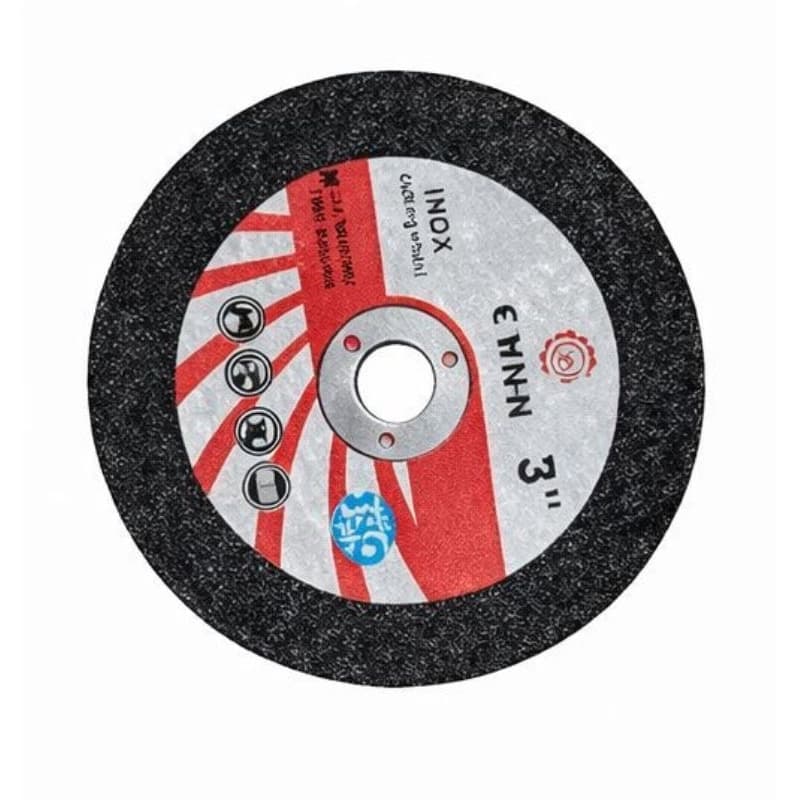 Kit 10 Discos de Corte 75mm 3" para Mini Esmerilhadeira – Resina para Metal, Aço e Ferro