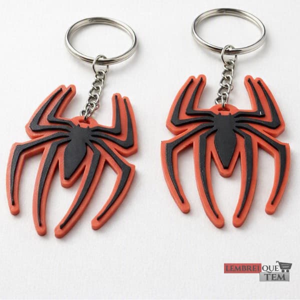 Chaveiro Homem-Aranha 3D escudo spider man