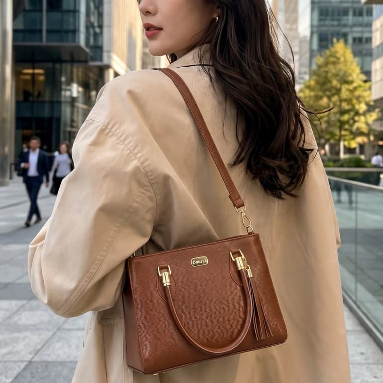Bolsa Transversal Duart´s Feminina Media Tradicional Varias Cores Ombro e Mão