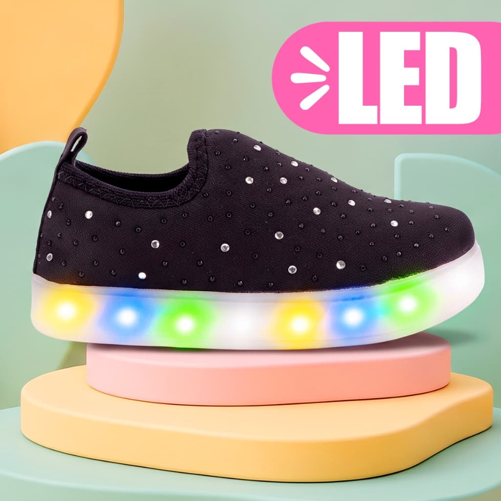 Tenis Led Feminino Tenis Led Infantil Tenis Luzinha Infantil Live