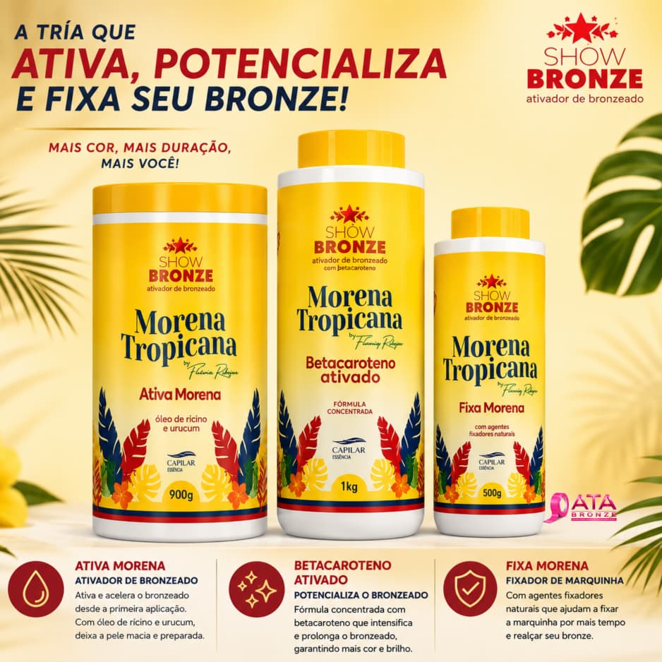 KIT MORENA TROPICANA CAPILAR ESSENCIA