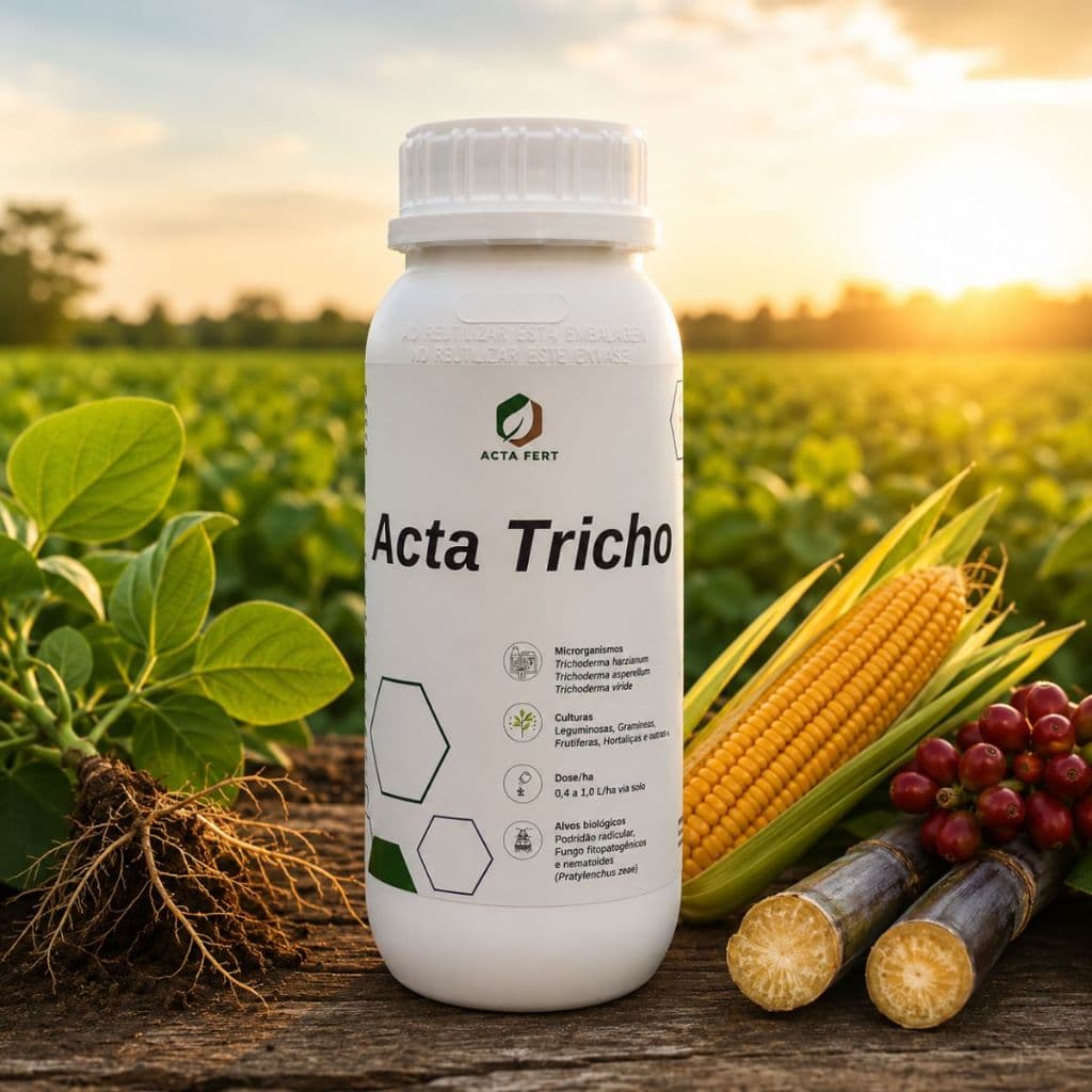 Fungicida Trichoderma Biologico Harzianum Defende Dose 1lt