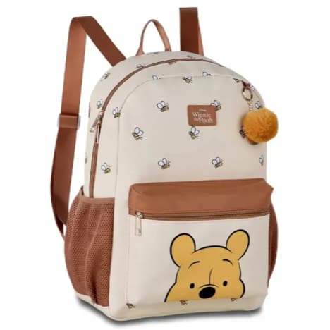 Mochila Costas Casual Feminina Ursinho Pooh Tamanho Grande Juvenil