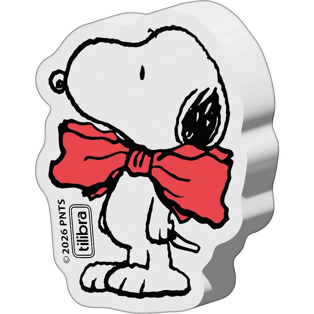 Borracha Decorada Snoopy Unidade - Tilibra Lançamento