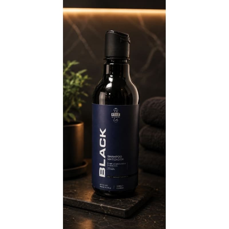 Shampoo matizador Black