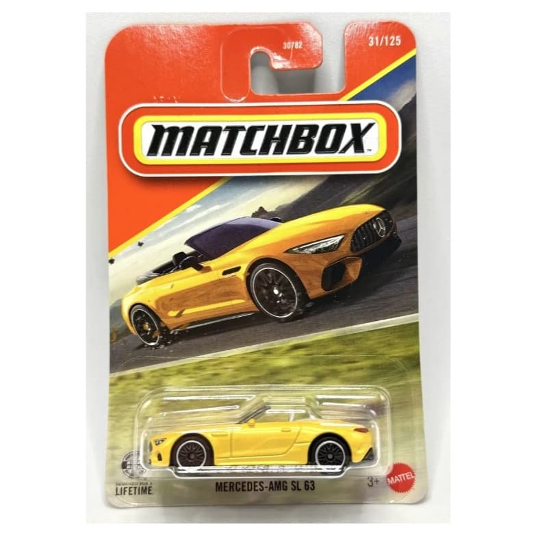 Matchbox Miniaturas Colecionáveis 31/125 Mercedes AMG SL63 Ref 30782