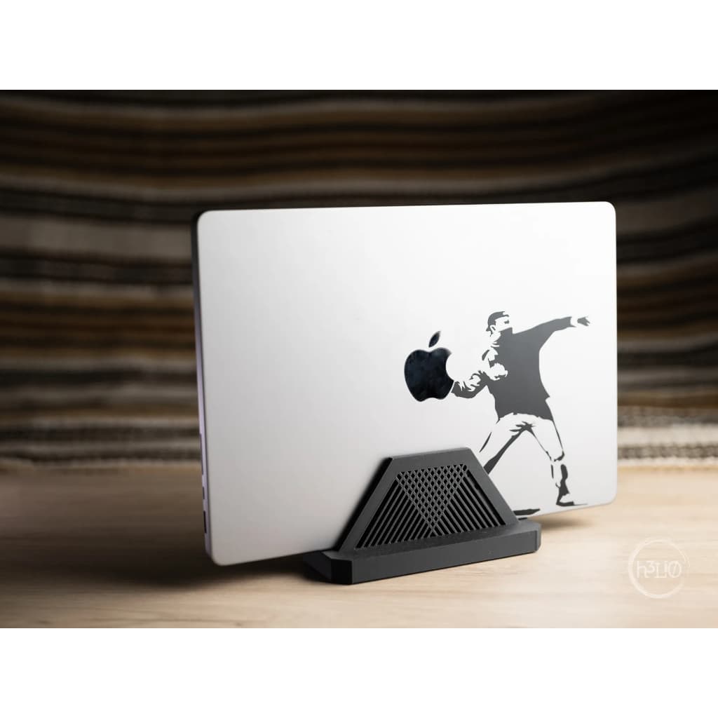 Suporte Vertical para Notebook | Organizador de Mesa | Notebook em Pé | Base Compacta para Home Office e Setup