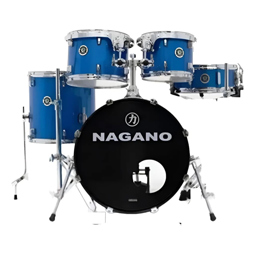 Bateria nagano Apenas Tambores Cor Grafite Shell Pack  Promoção