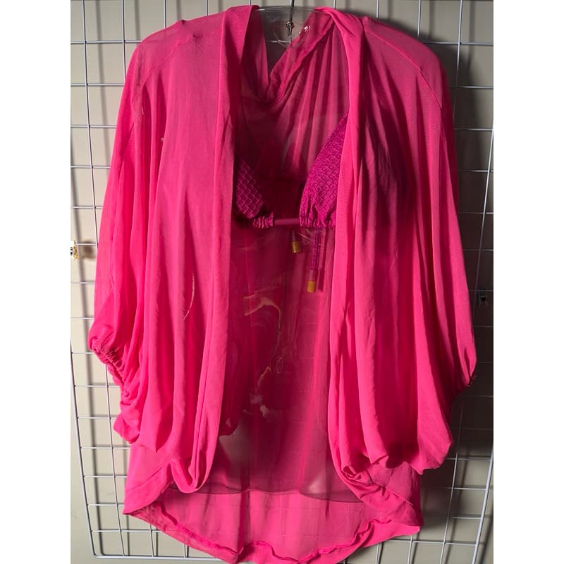 *Saída de Praia Feminina Tule Transparente Manga Bufante Verão - Camisa Feminino -Sofisticação e versabilidade um luxo**