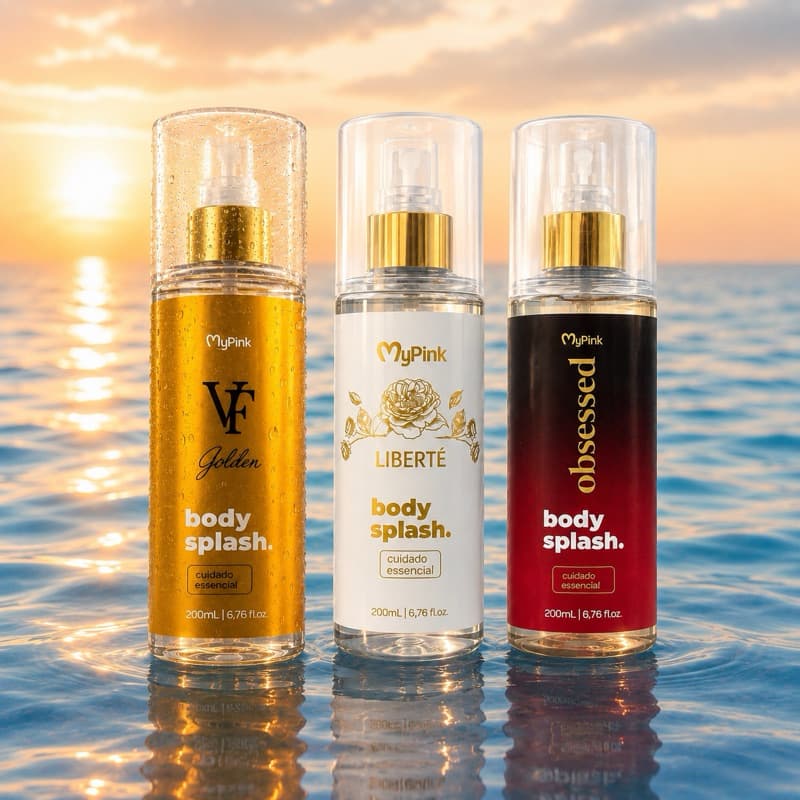 Body Splash Similares VF Golden Liberté Branco Obsessed Colônia Pós Banho Virgínia
