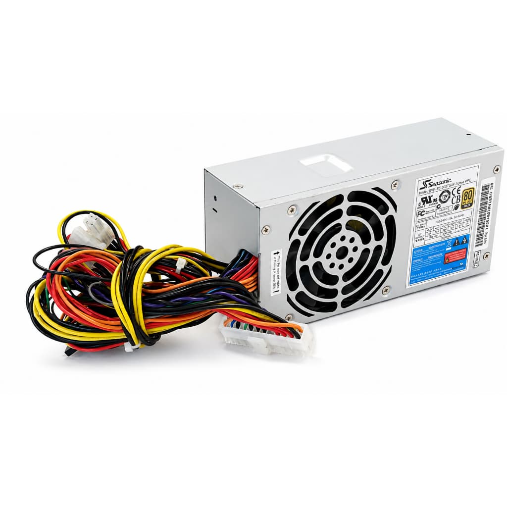 Fonte TFX Slim 300W Seasonic SS-300TGW PFC Ativo 80 Plus Bronze Bivolt Compatível com Dell e HP