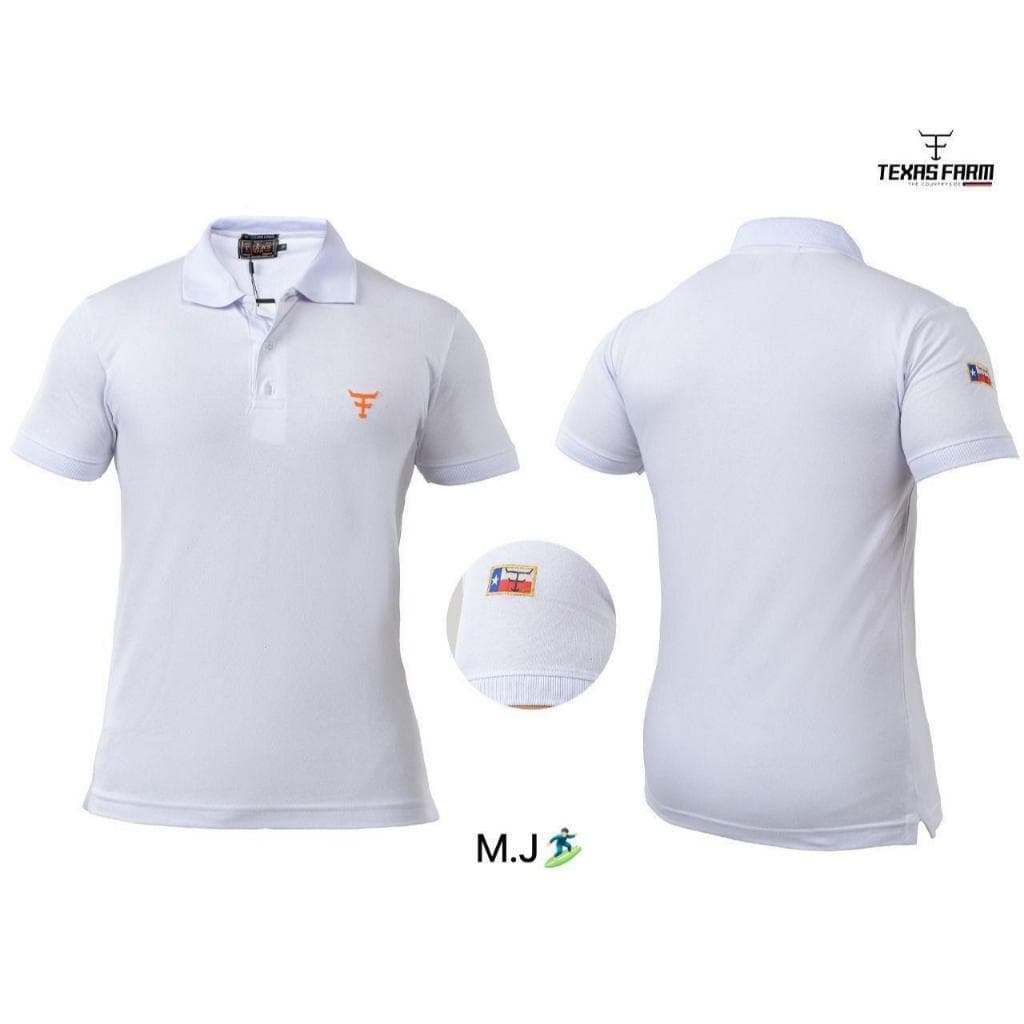 Camisa Polo Masculina Estilo Texas Farm Ariat King Farm Country Piquet Premium Rodeio P ao GG