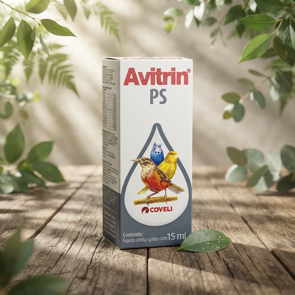 Avitrin PS 15ml Coveli Suplemento Vitamínico Para Aves
