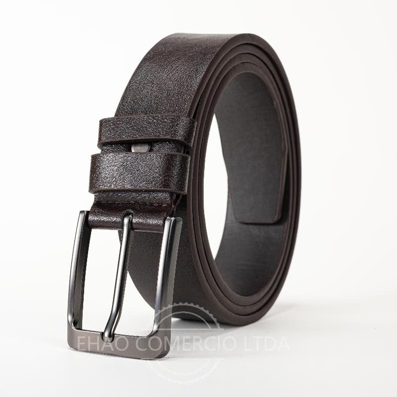 Cinto de tamanho grande de PU masculino, cinto preto de moda empresarial, cinto de jeans masculino 11020130140150160CM