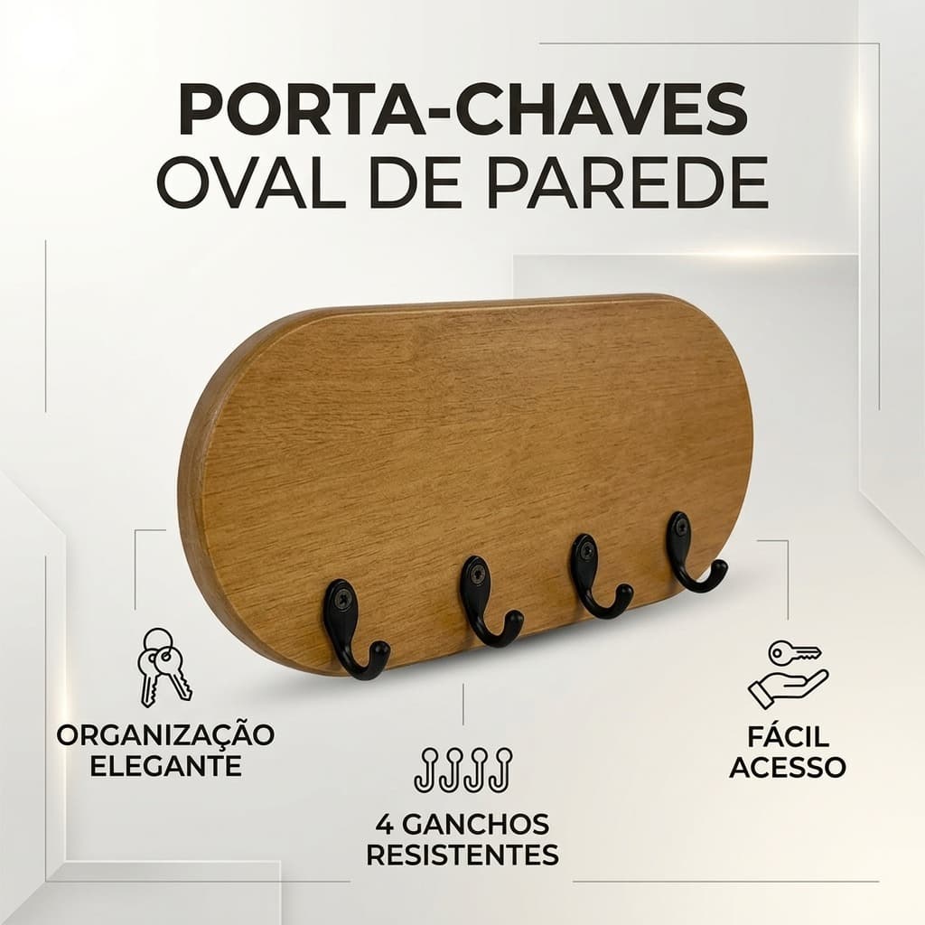 Porta Chaves Madeira Organico Rustico moderno verniz  Parede  Enfeite  Decoração ENVIO IMEDIATO FULL