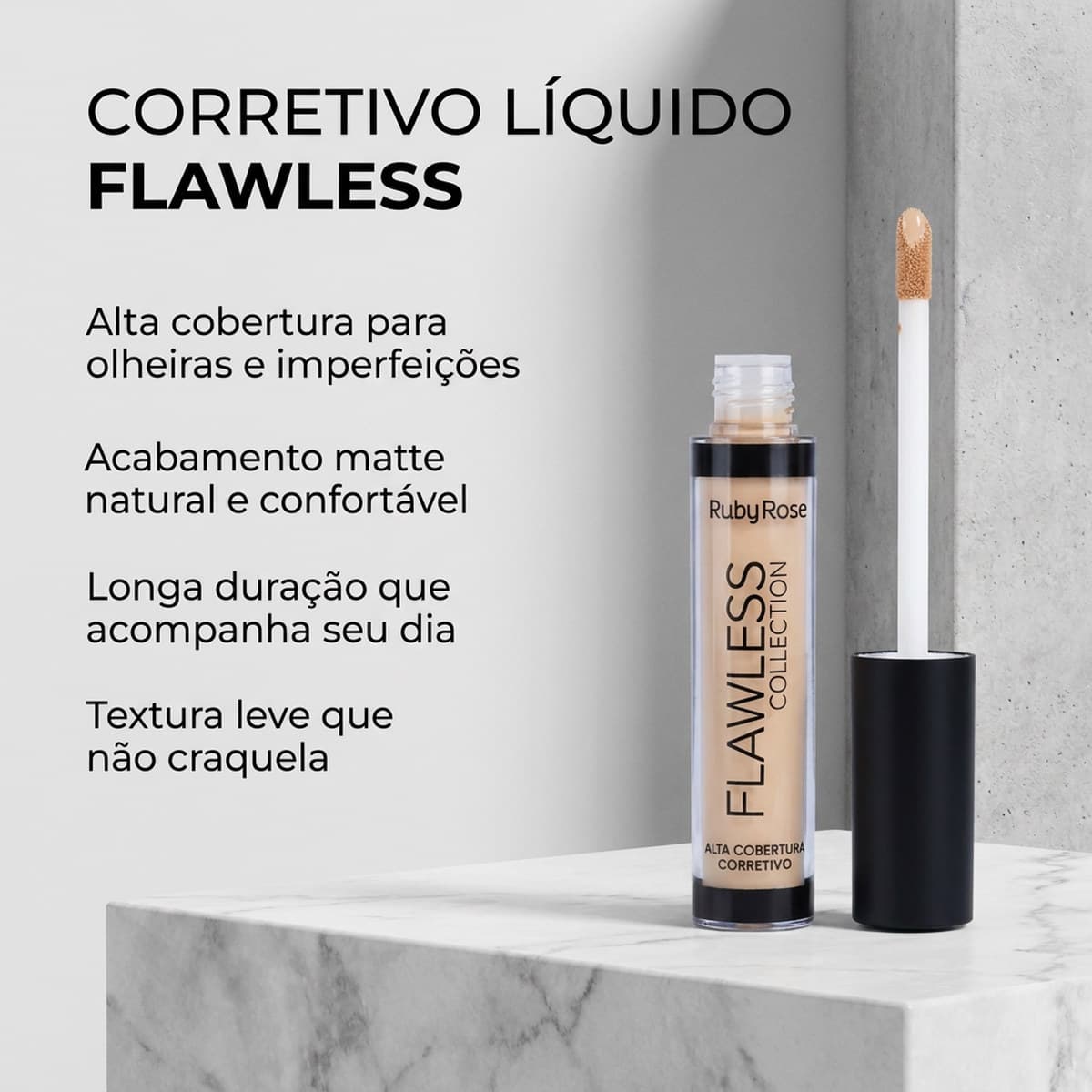 Fam Corretivo Liquido Flawless