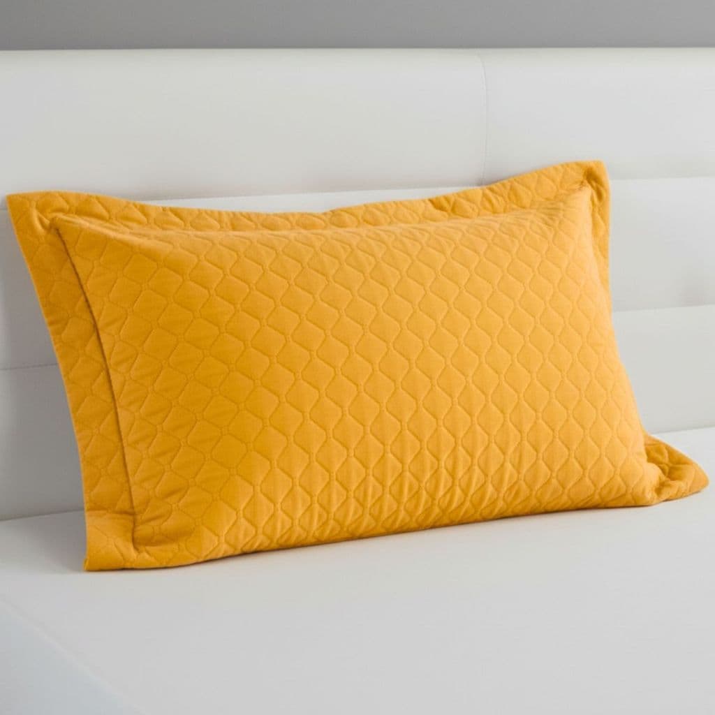 Porta Travesseiro Matelado Requinte Microfibra 1 Peça Luxo Confortável Toque Macio Cama Decoração Quarto