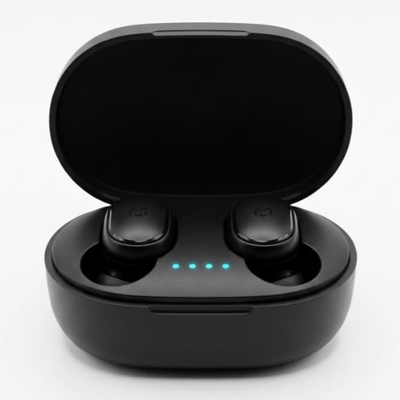 Fone De Ouvido Bluetooth AirDots digital Sem Fio Som Potente Grave Forte Compatível Android iPhone
