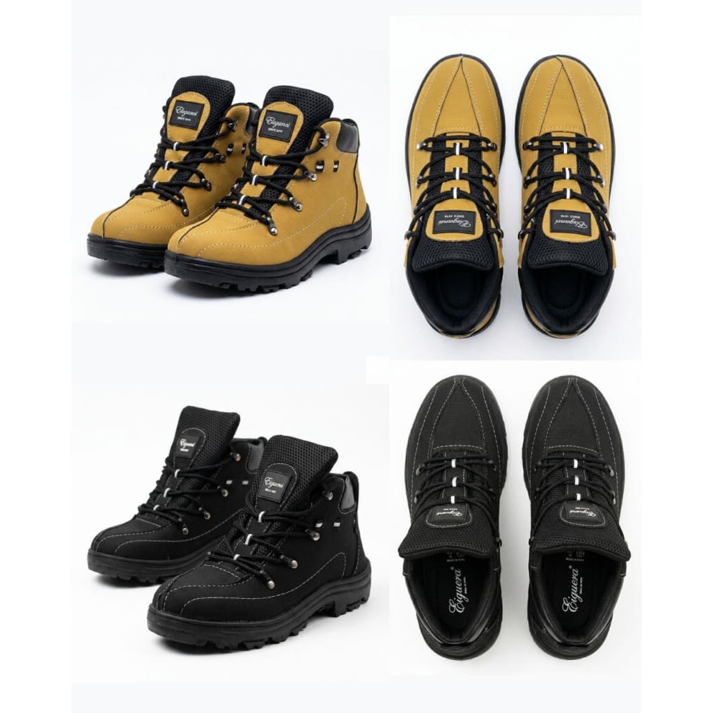 KIT 2 PARES Bota Masculina Confortável em Lona Resistente Estilosa pra Trabalhar Dia a Dia