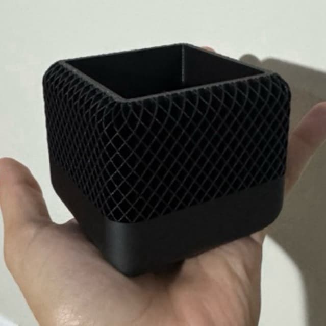Vaso Moderno Quadrados Estilo HomePod