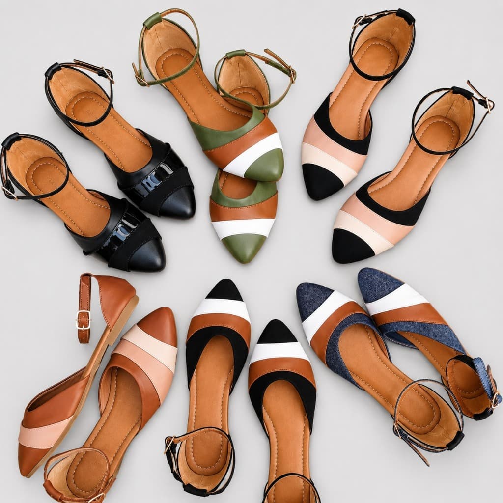 Sandália Feminina Salto Baixo Confortável Casual Elegante Moderna