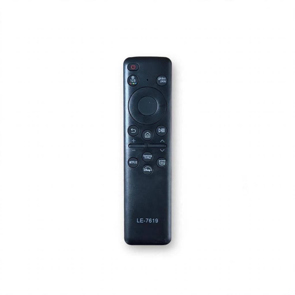 Controle Remoto Compativel TV Samsung Smart 4K C/ Netflix / Prime Video / Disney / GloboPlay / TV Plus Lelong LE-7619