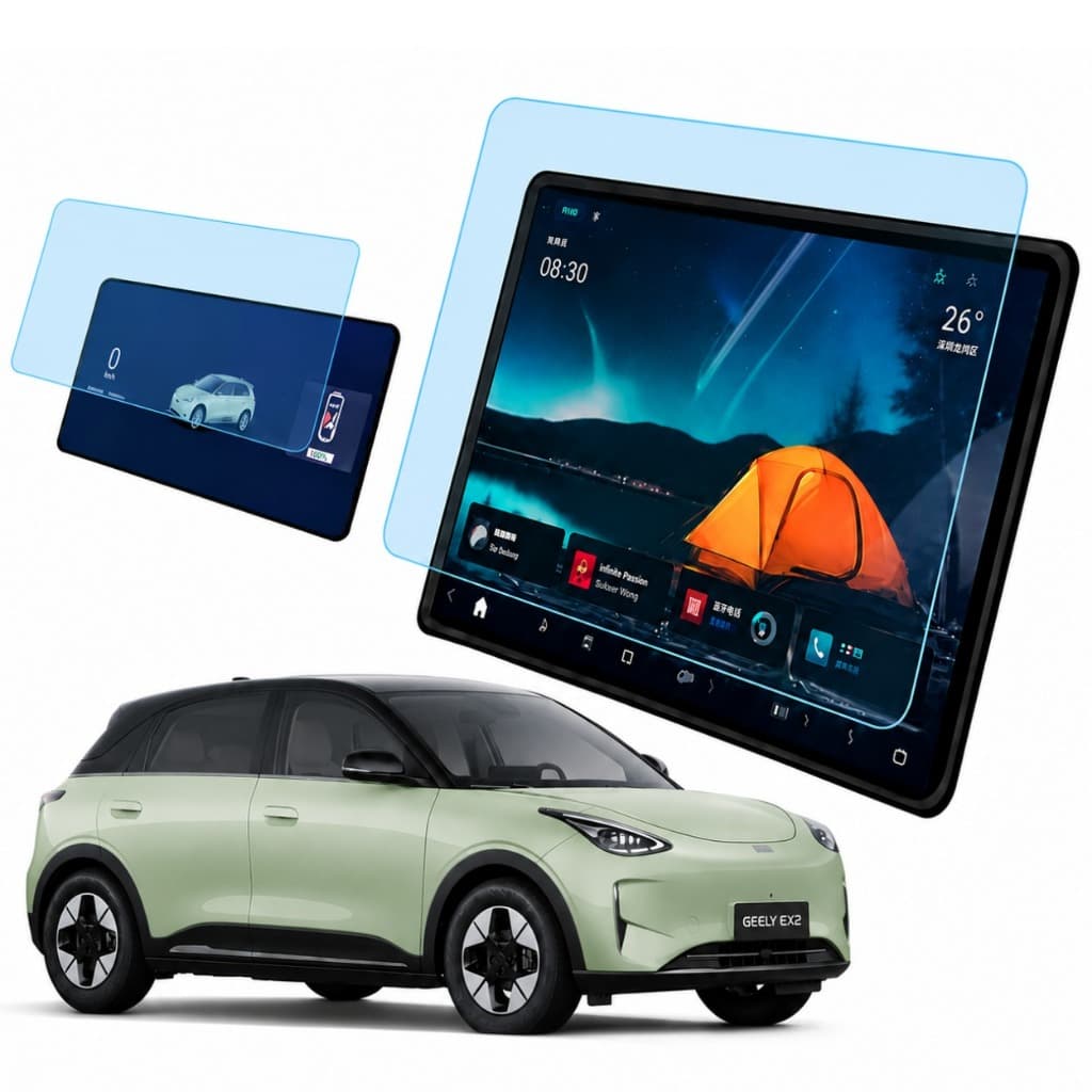 Geely ex2 max pro Kit Película hidrogel velocímetro + multimídia