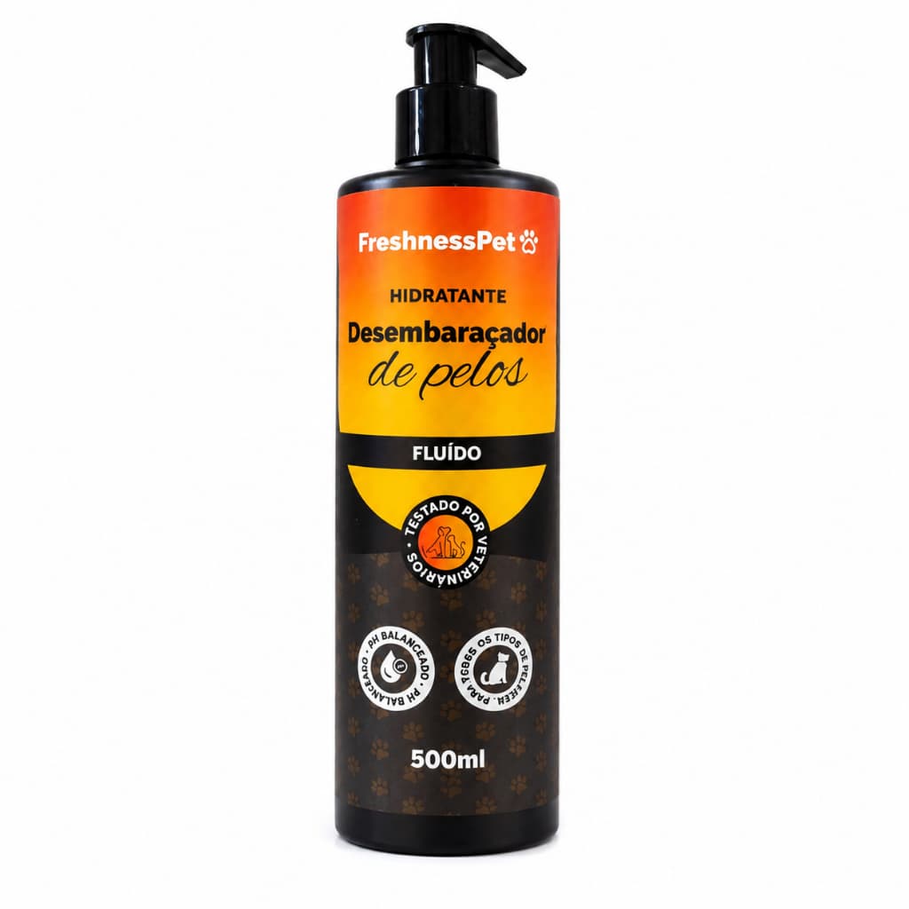 Desembaraçador Pelos Duros 500ml para Animais Domésticos