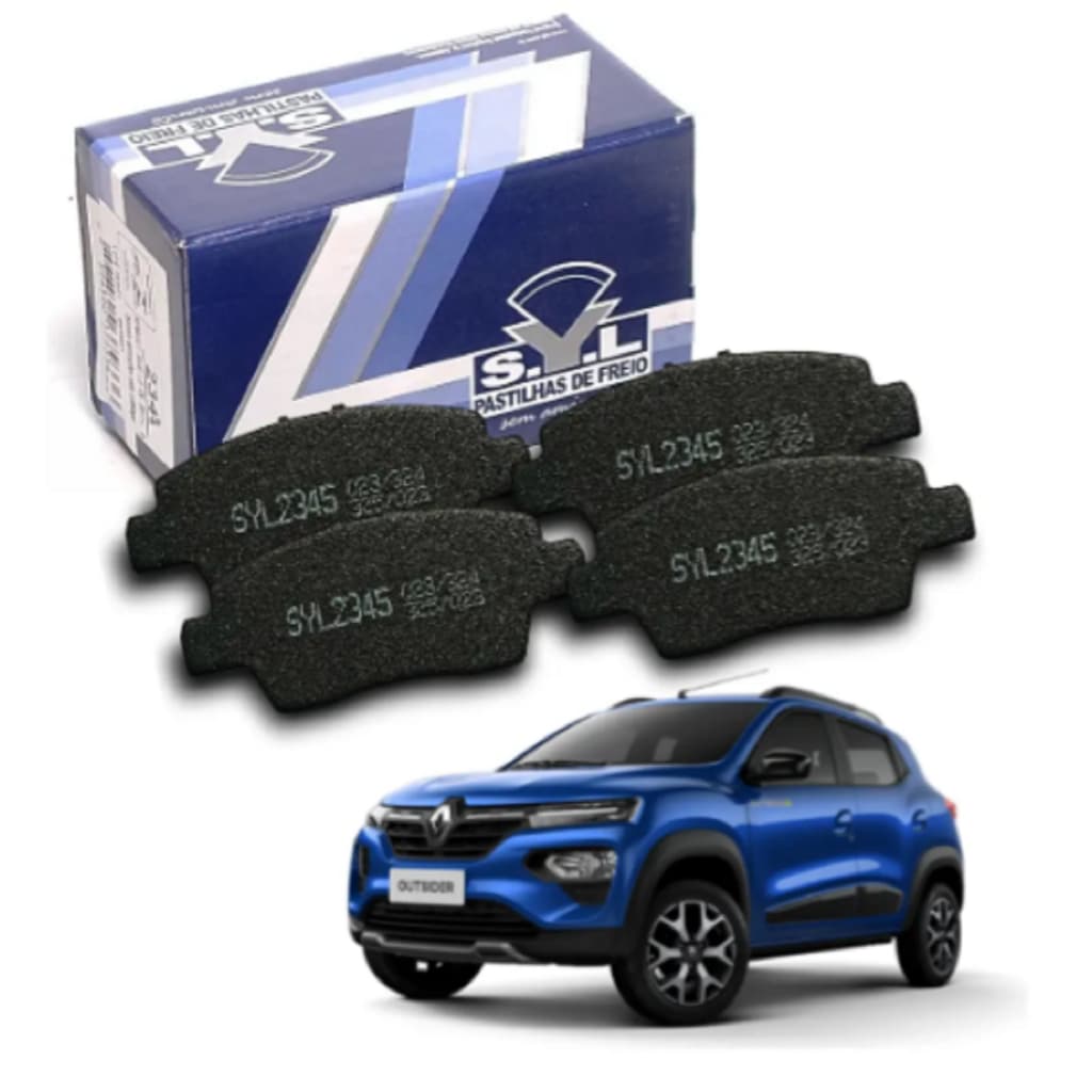 Pastilha De Freio Dianteira Renault Kwid 2019 A 2026 Syl2345