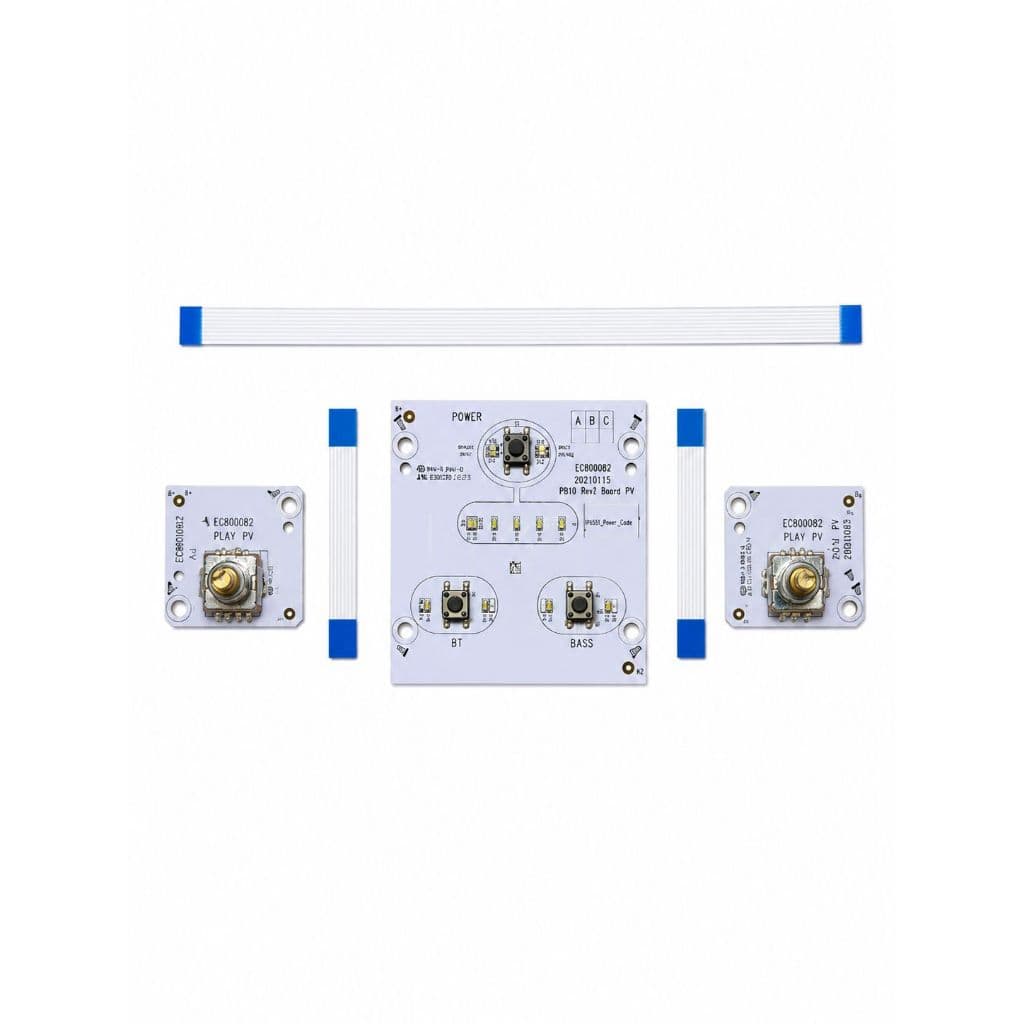 Placa Painel Power Volume para Partybox 110 C/ Cabo Flat - ECB00882/2021.03.15