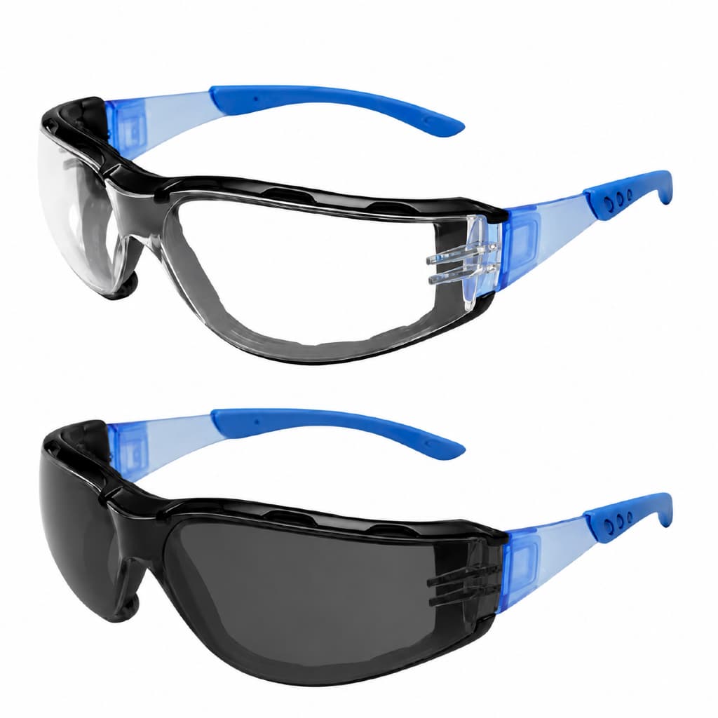 Kit 2 Oculos Protecao Segurança Epi Uv Anti Embacante Ca Esportivo