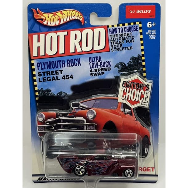 2000 Hot Wheels ’41 Willys Hot Rod Editor’s Choice Target Exclusive