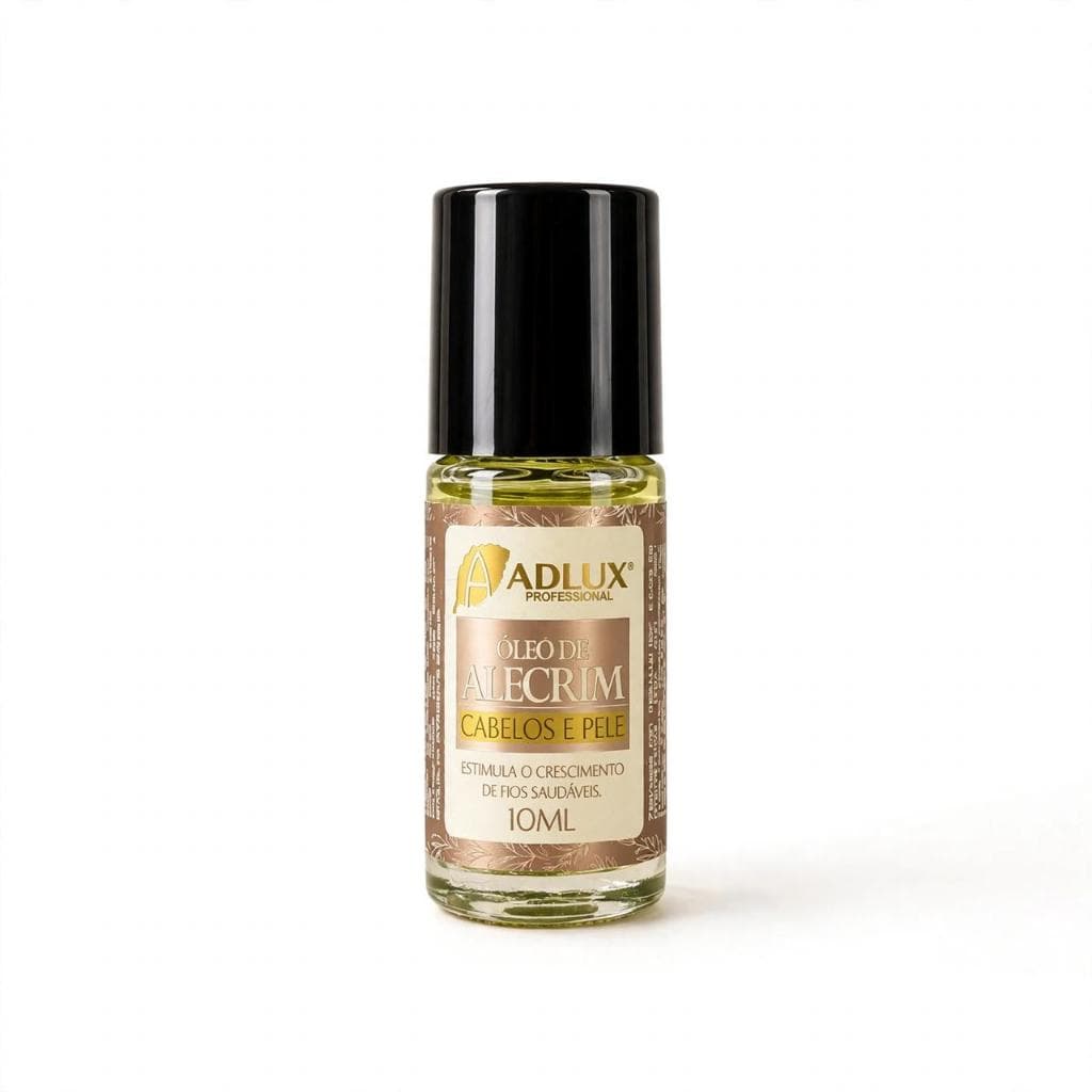 Óleo Alecrim Adlux Profissional 10ml para Cabelo e Pele Fortalecedor e Revitalizante