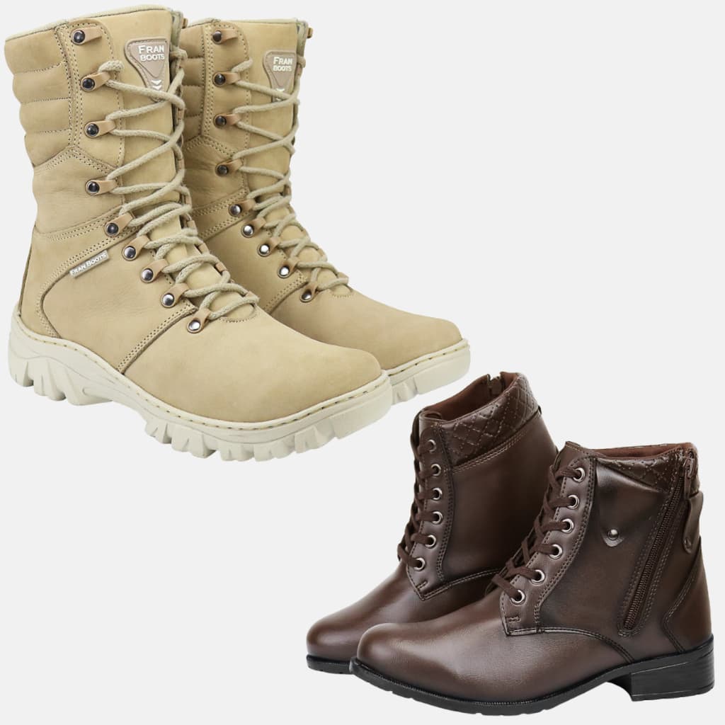 BOTA MOTOCICLISTA FRAN BOOTS AREIA – ESTILO E PROTEÇÃO PARA O PILOTO - QUEIMA DE ESTOQUE ULTIMAS UNIDADES