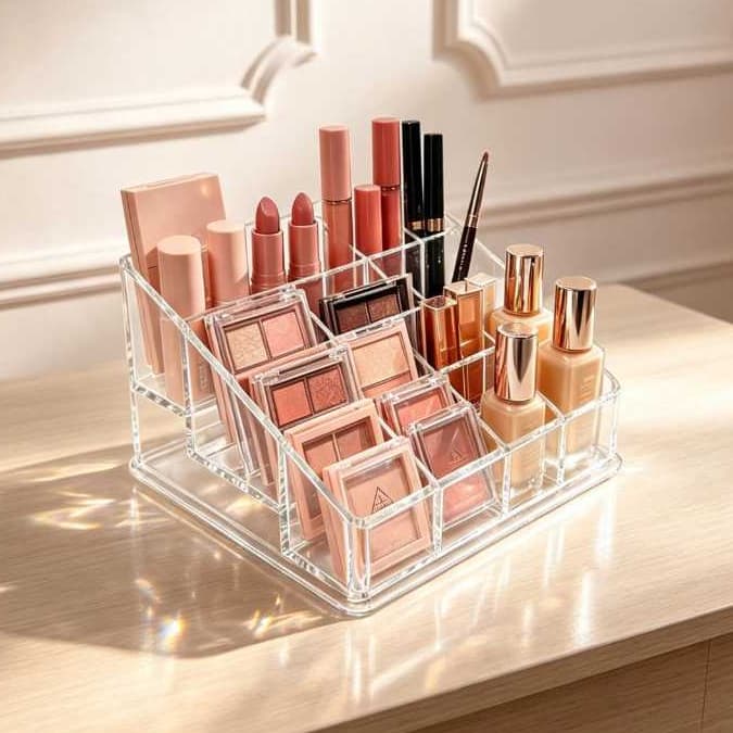 Organizador De Cosméticos  9.5cm X 9.5cm X 6.5cm