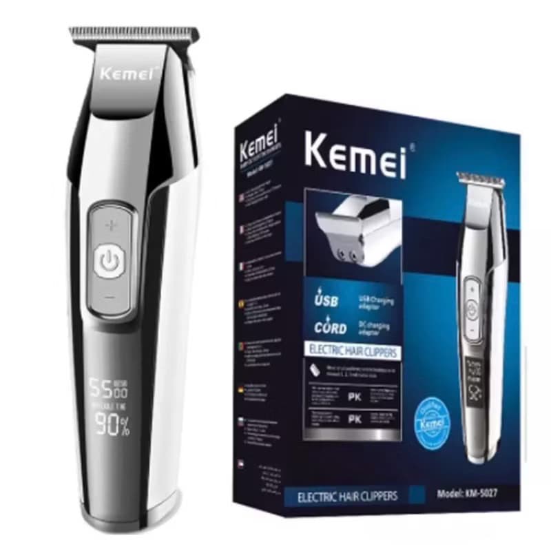 Kemei km 5027 Barber Professiona Cortador De Cabelo Elétrico Máquina De Corte