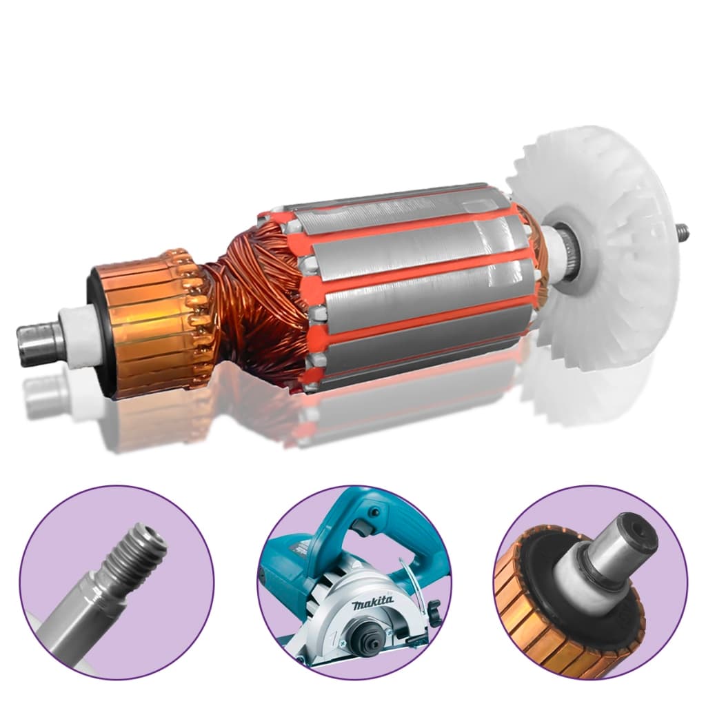 Induzido Rotor Para Serra Mármore 4100NH3 MT410 MCC400 MCC401 MCC402 220/110V