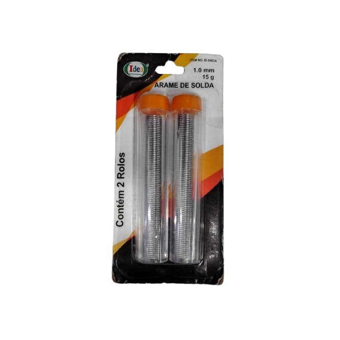 Kit 2 Arame de Solda 1.0 mm - 15 g.