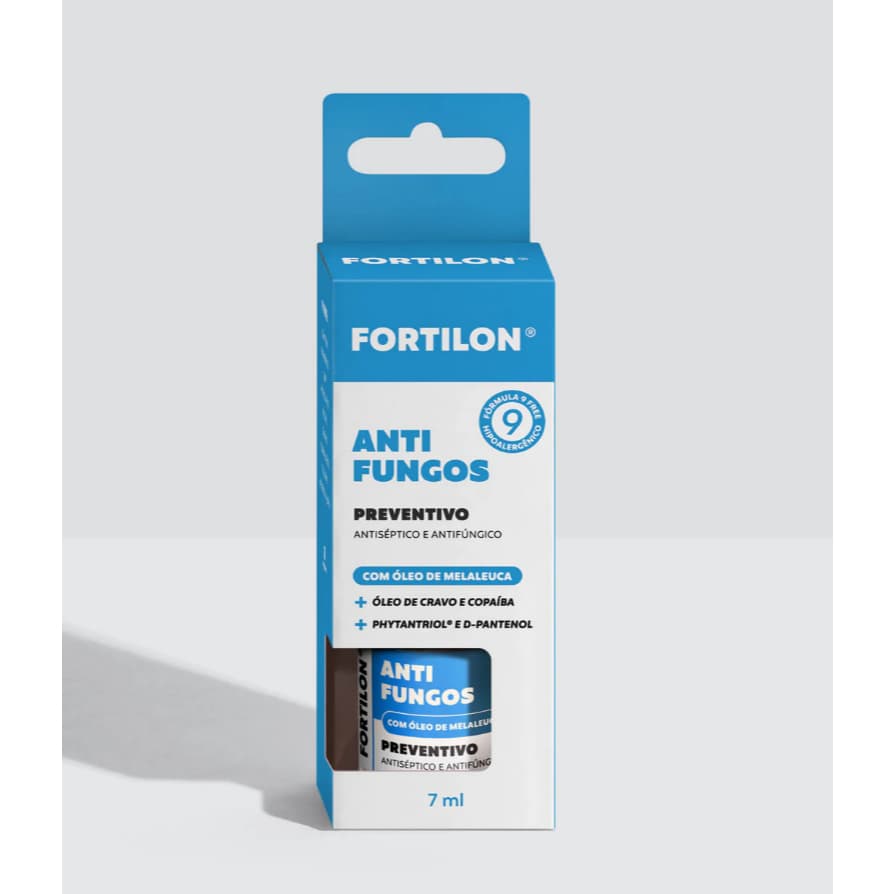 Base Anti Fungos Preventiva Fortilon Proteção Contra Micose e Amarelamento