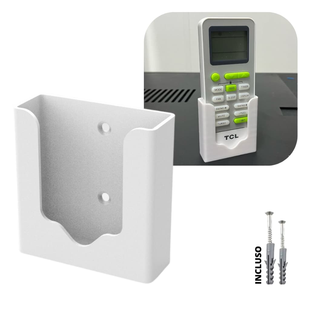 Suporte Parede Porta Controle Ar Condicionado Remoto Universal Tv Ventilador