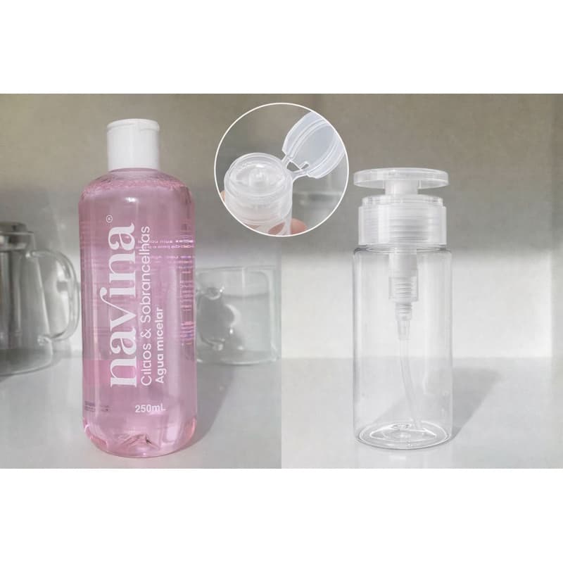Água Micelar Navina 250 ml + Dispenser Uso Profissional