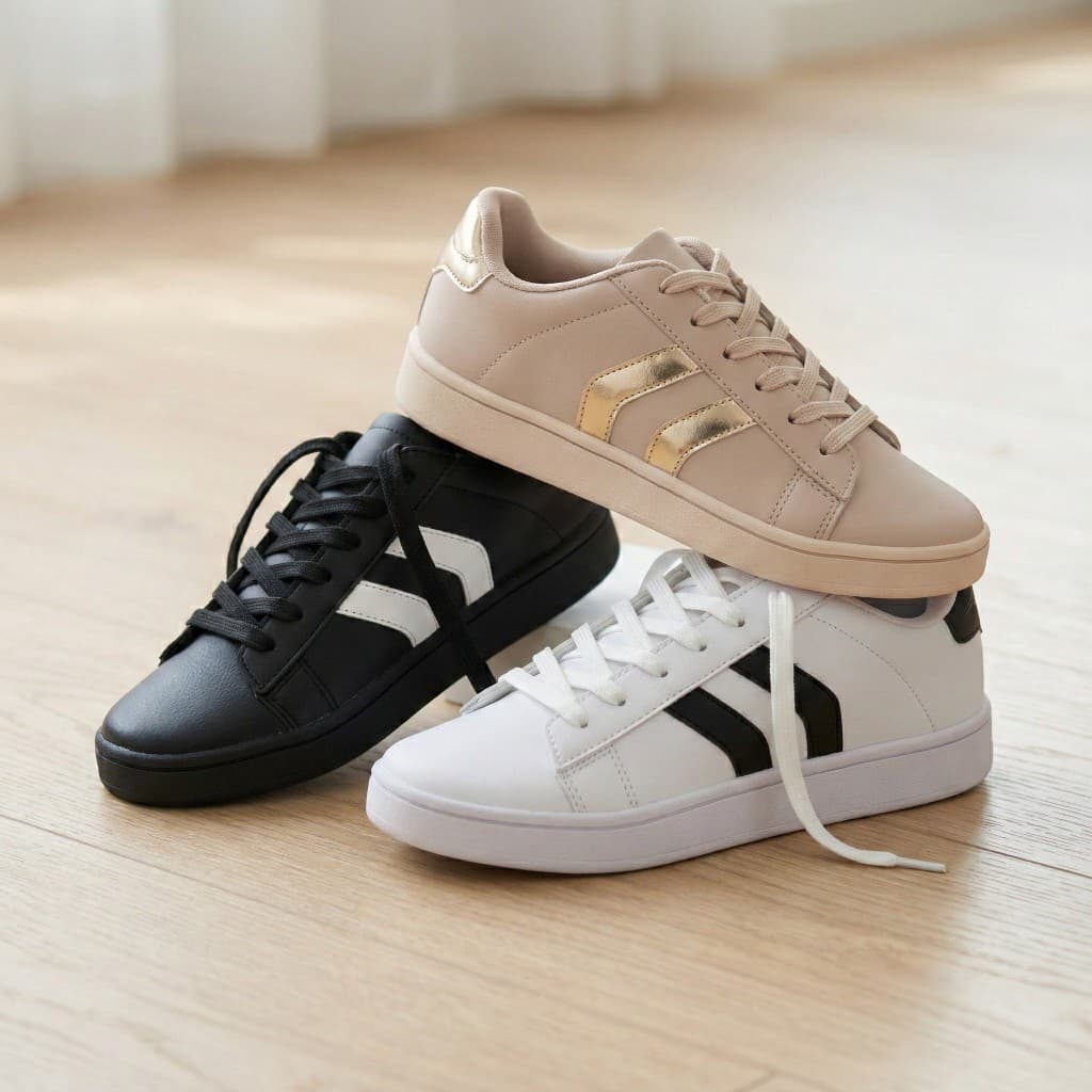 Tênis Feminino Casual Conforto Estilo e Design Moderno Cores Variadas Para Seu Look