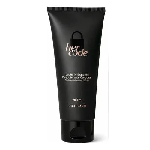 Loção Hidratante Desodorante Corporal Her Code 200ml