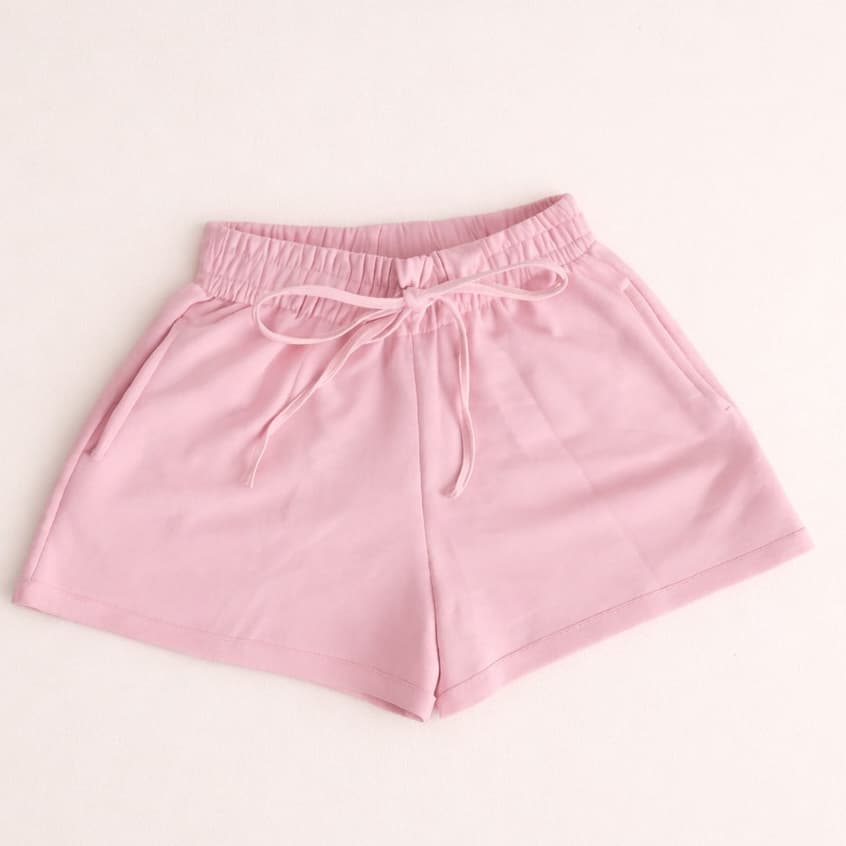 Shorts Moletinho Feminino C/ Bolso Lateral - ENVIO IMEDIATO !!